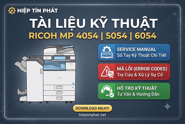 Tài Liệu Service Ricoh MP4054-5054-6054sp 